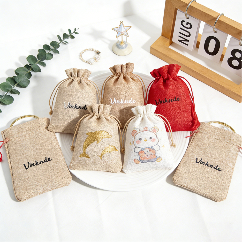Art And Craft Nature - 50Pcs Custom Logo 9x12cm Red Natural