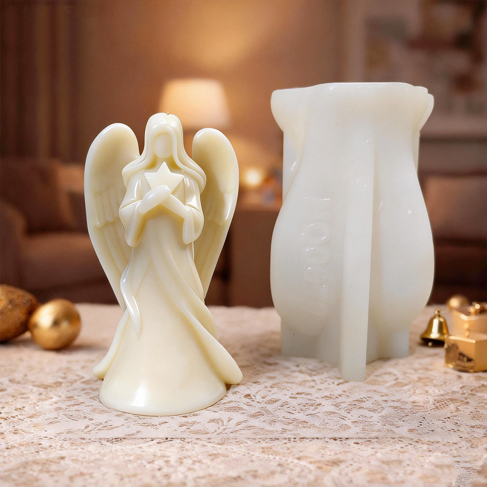 Art And Craft Studio - Angel Plaster Mold Beautiful Diy Angel