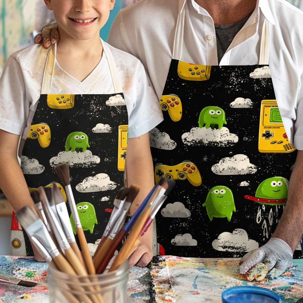 Art And Craft Studio - Playful Game Console & Cartoon Monster