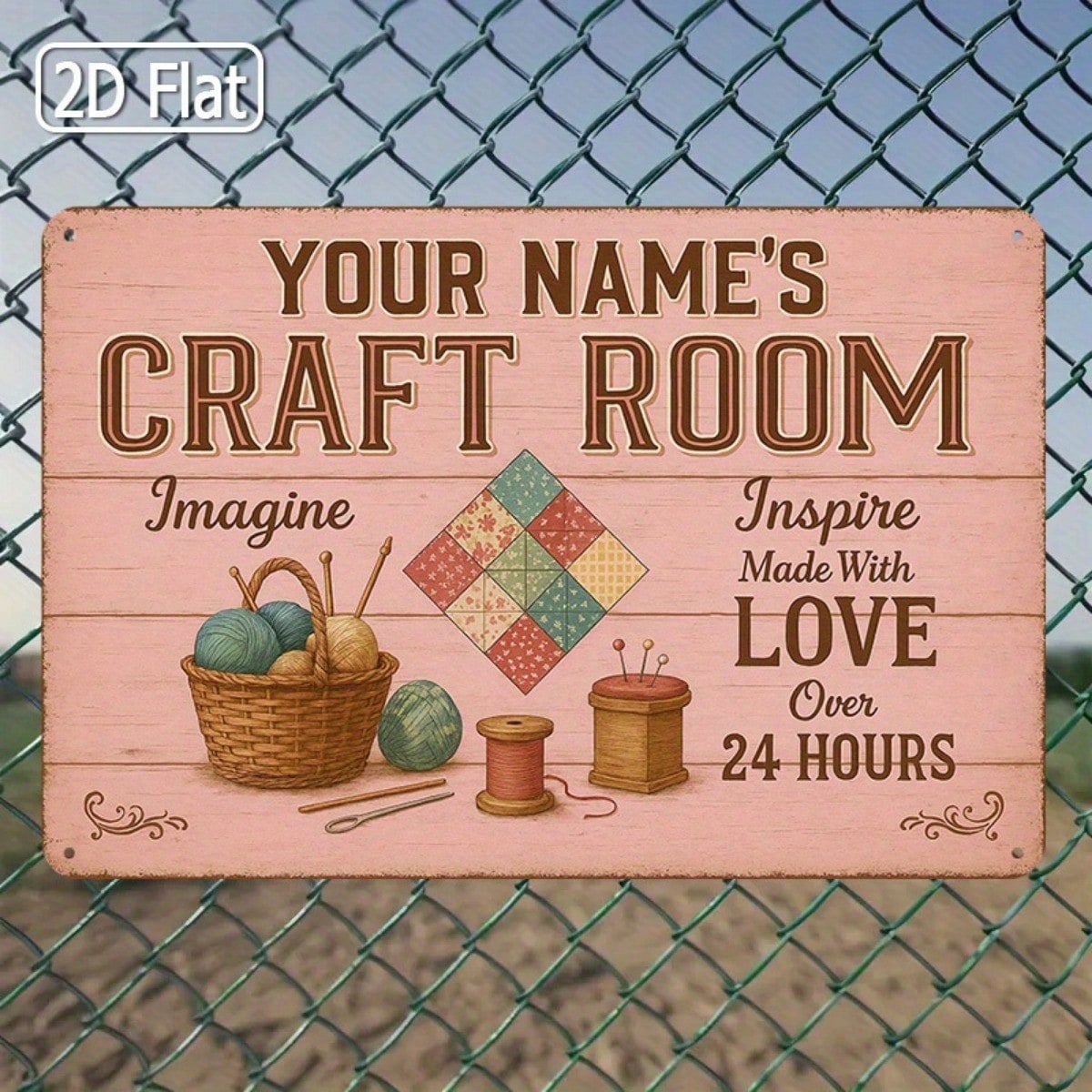 1PC Tin Sign Craft Room Decor  – обзор и цена Art Craft Workshop