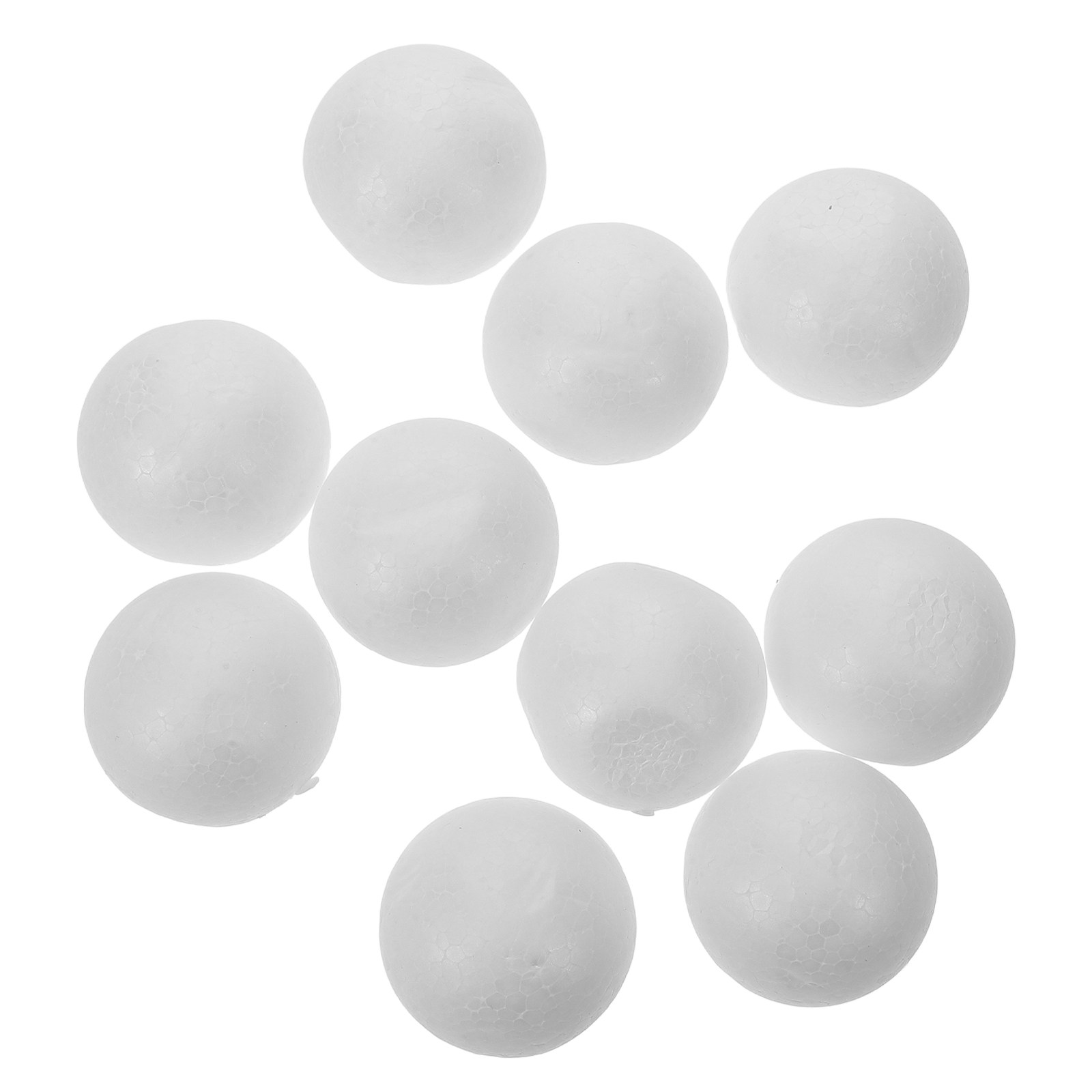 10 Pieces 5Cm White Polystyren – обзор и цена Art Craft Kindergarten