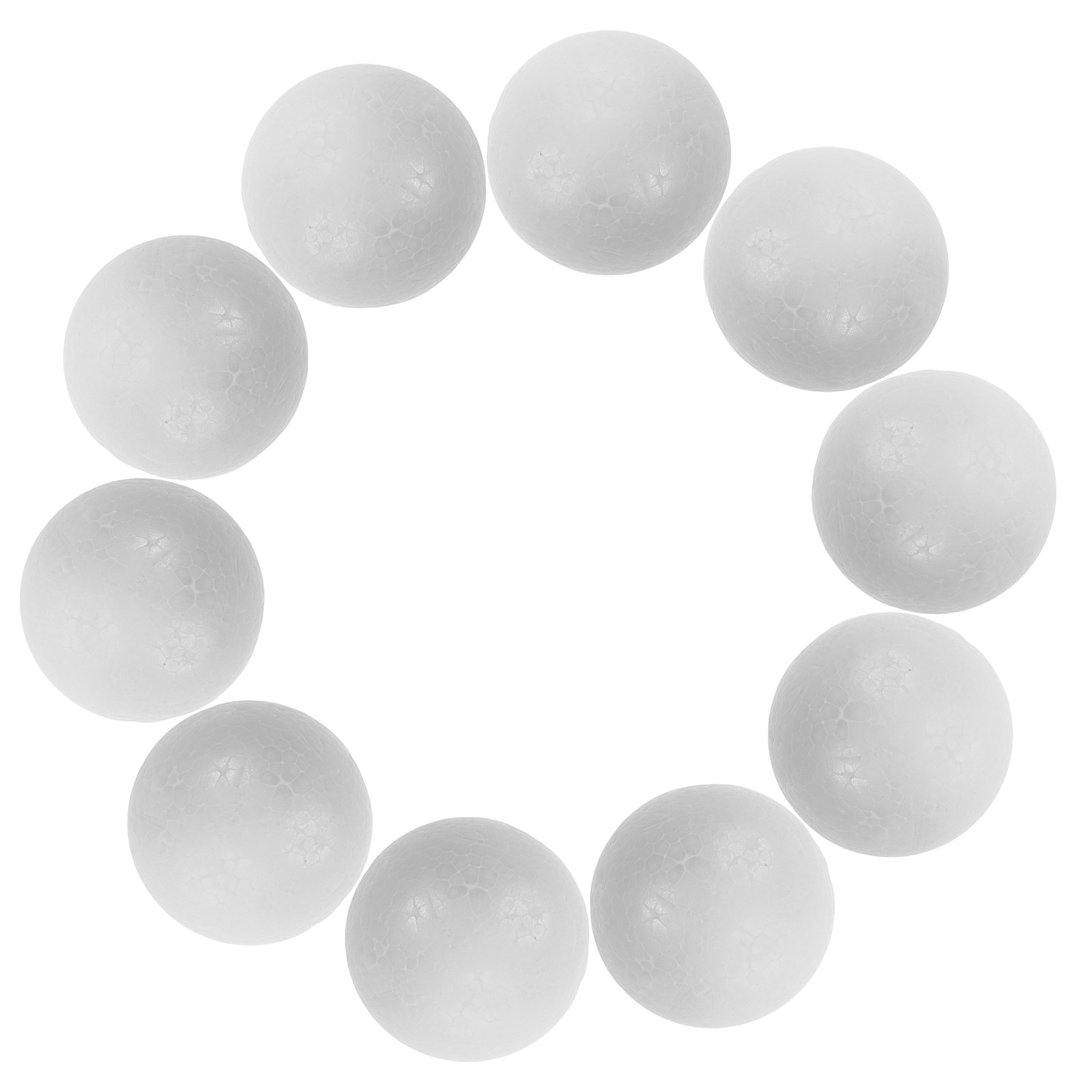 10 Pieces 5Cm White Polystyren – обзор и цена Art Craft Kindergarten