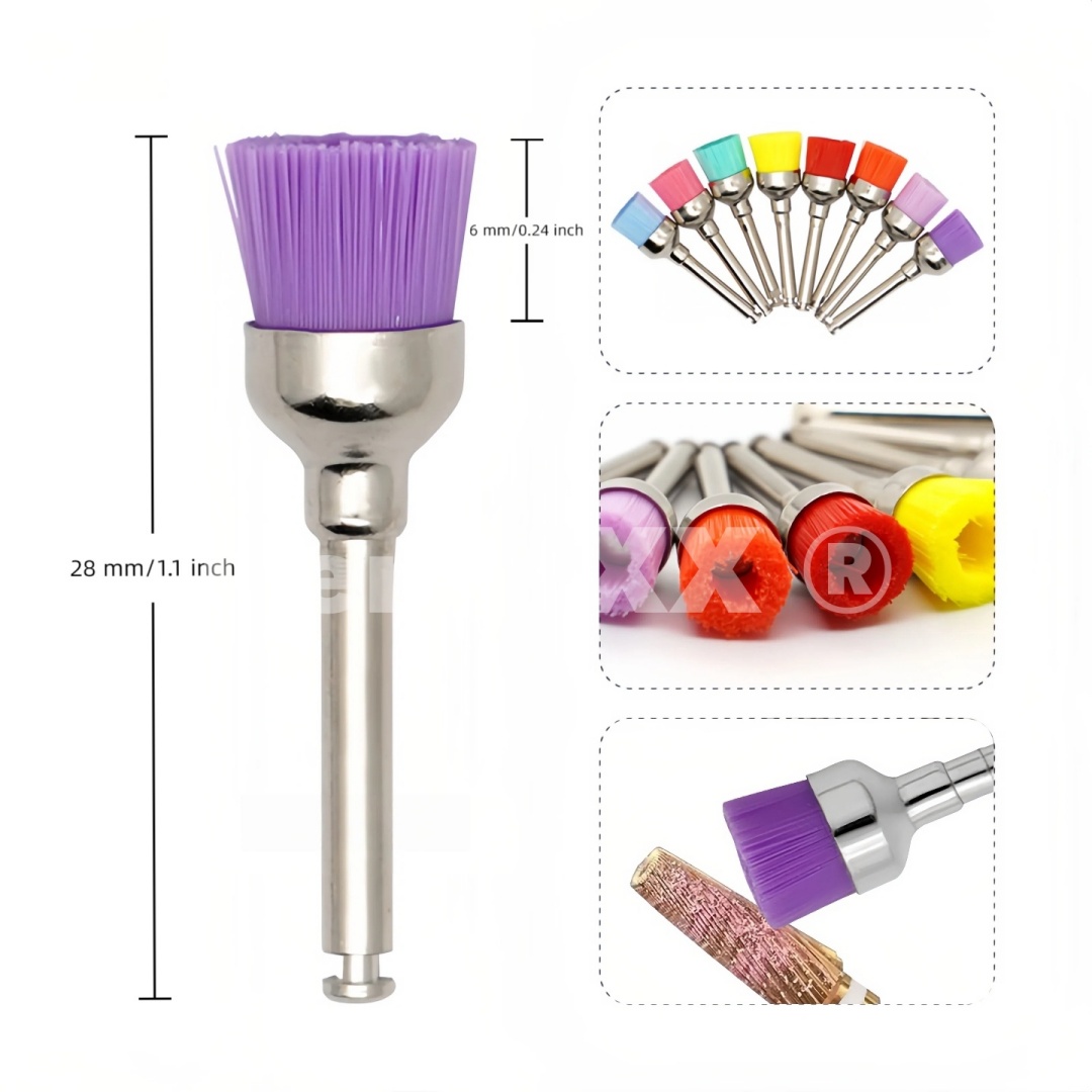 Bowl Nylon Polishing Brushes,  – обзор и цена Art Craft Market