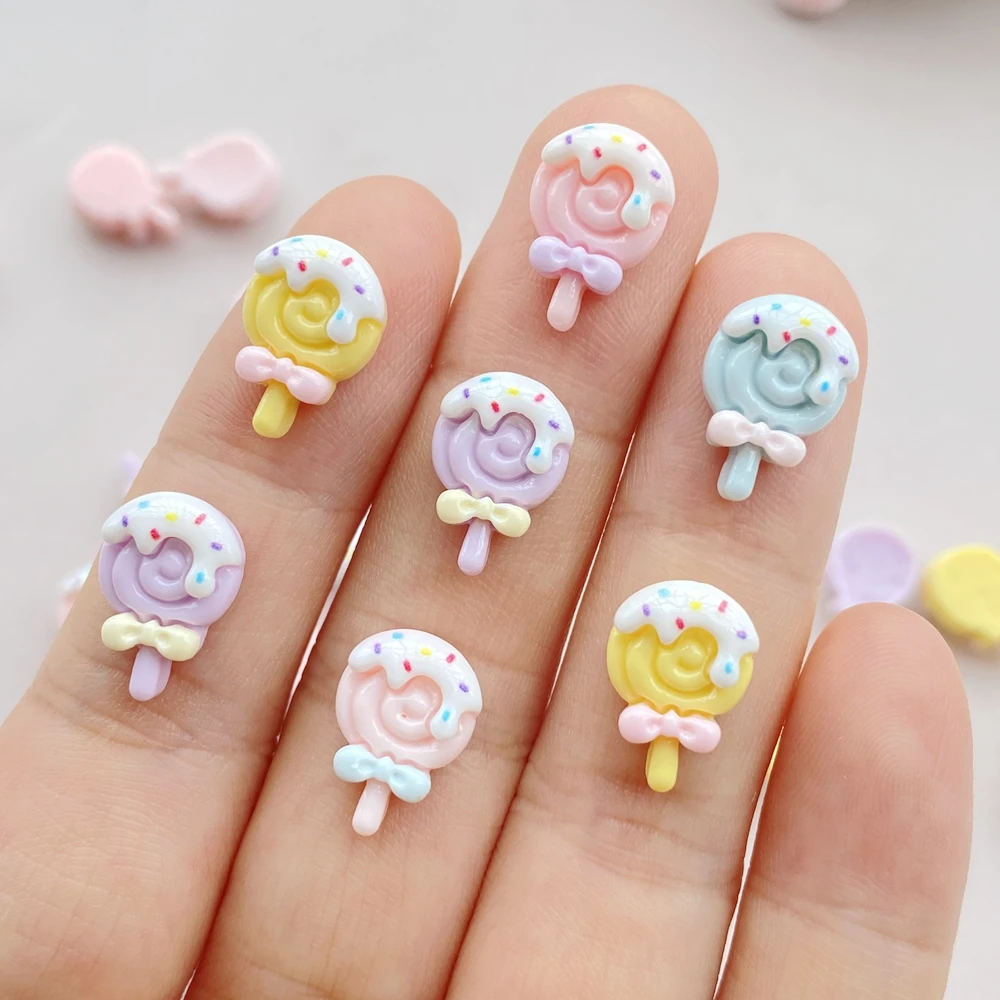 30pcs Resin Colorful 3D Mini L – обзор и цена Art Craft Ice Cream