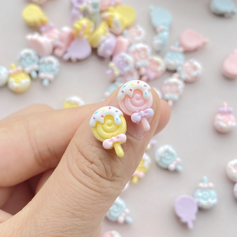 30pcs Resin Colorful 3D Mini L – обзор и цена Art Craft Ice Cream
