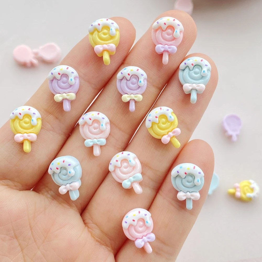 30pcs Resin Colorful 3D Mini L – обзор и цена Art Craft Ice Cream