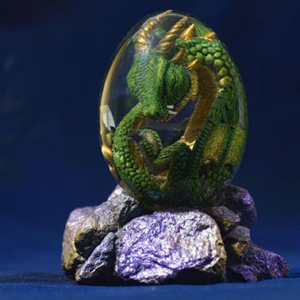 Lava Dragon Egg Statue With St – обзор и цена Art Craft Dinosaurs