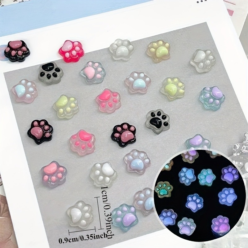 100 pieces luminous resin cat' – обзор и цена Art Y Craft