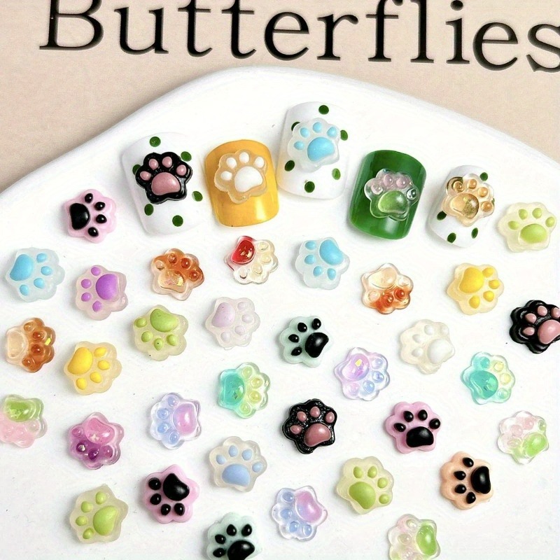 100 pieces luminous resin cat' – обзор и цена Art Y Craft