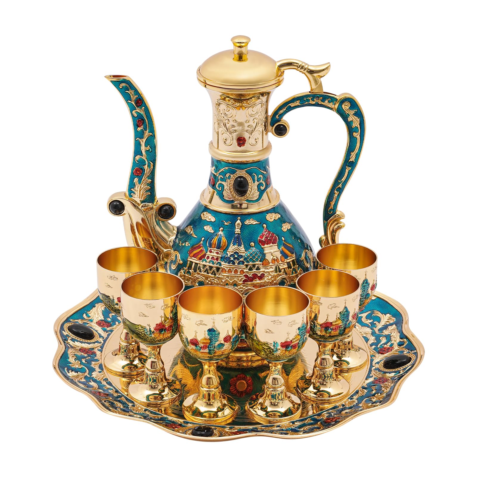 Vintage Turkish Coffee Pot Set – обзор и цена Art Craft Cup