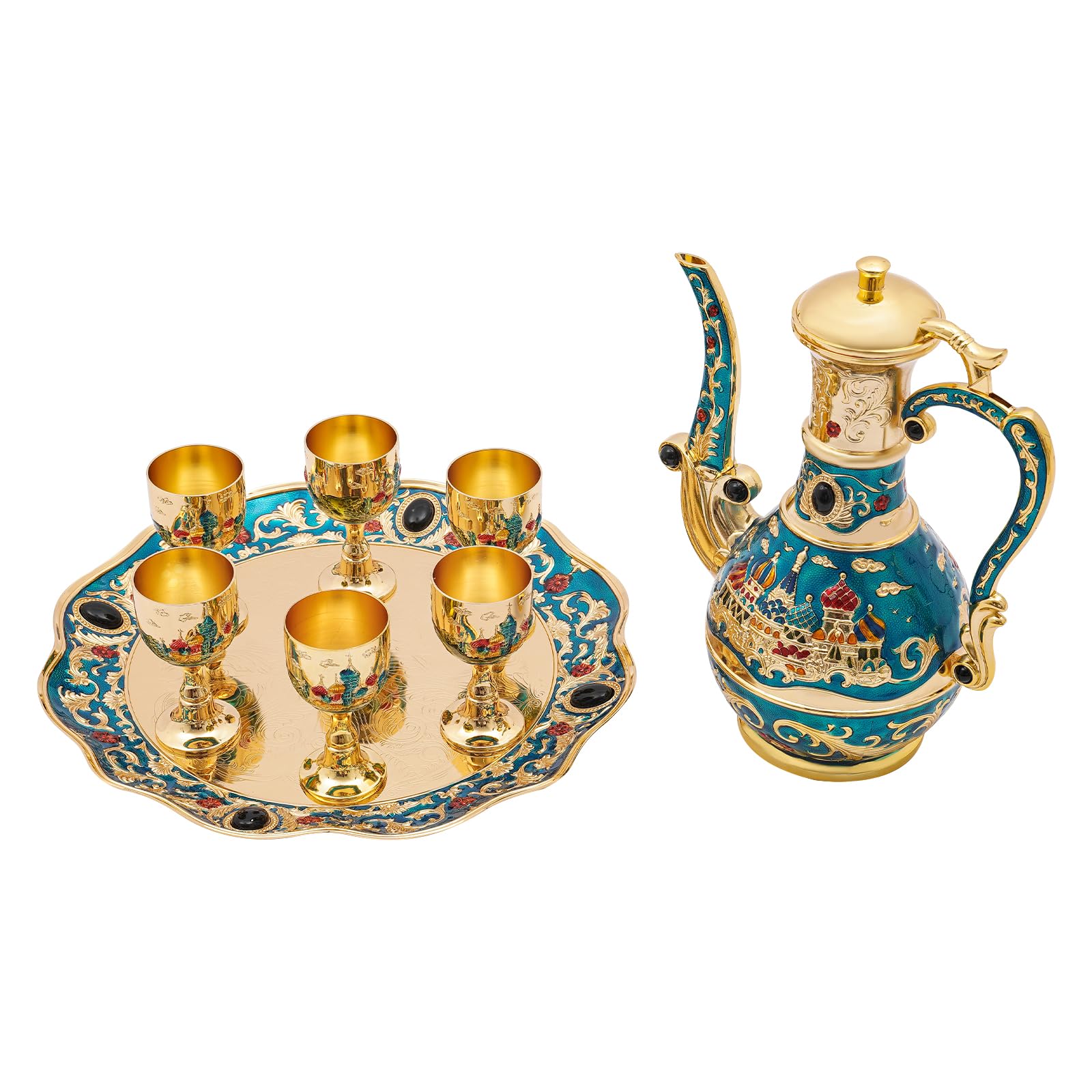Vintage Turkish Coffee Pot Set – обзор и цена Art Craft Cup