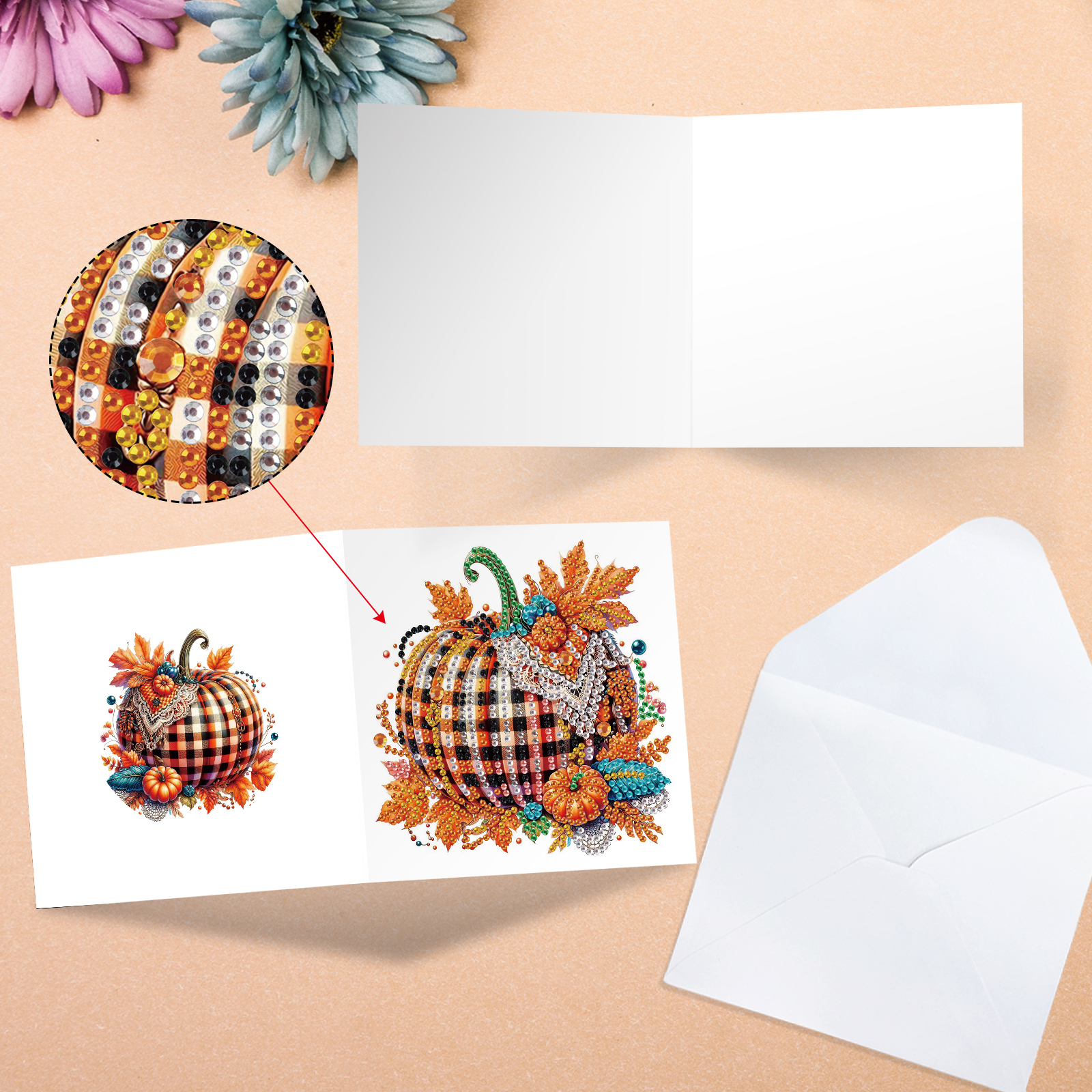 6Pcs Diamond Painting Greeting – обзор и цена Art Craft Halloween