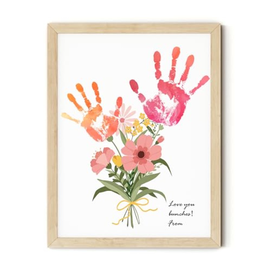 Flower Bouquet Handprint Art C – обзор и цена Art Craft And