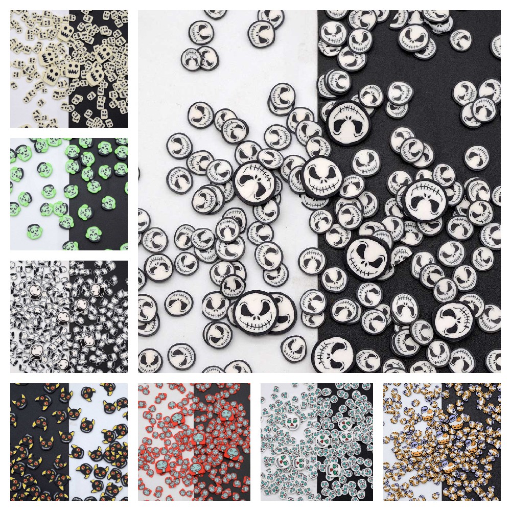 100g/Lot Polymer Cute Hallowee – обзор и цена Art Craft Halloween
