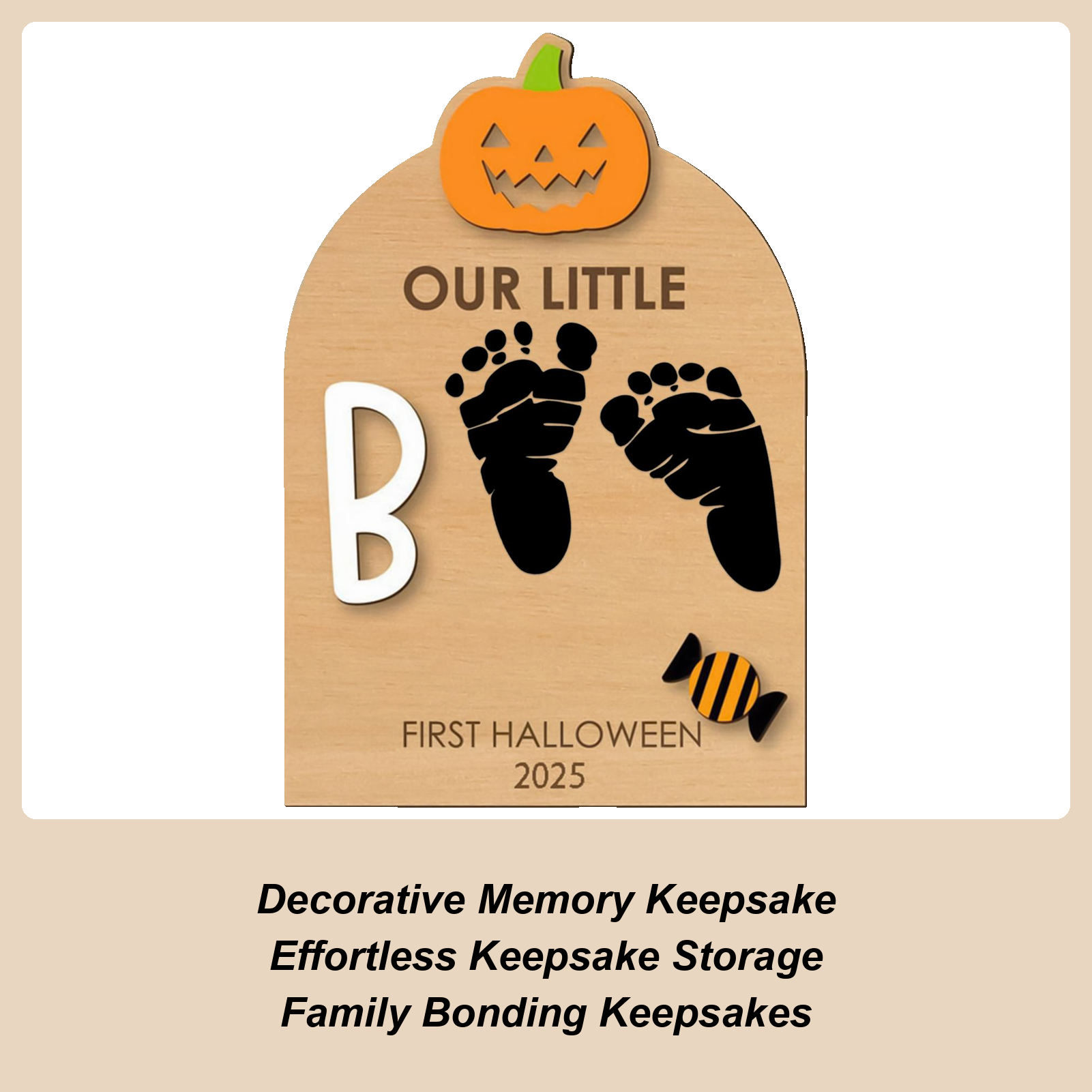 Foot Print Kit For Baby Hallow – обзор и цена Art Craft Halloween