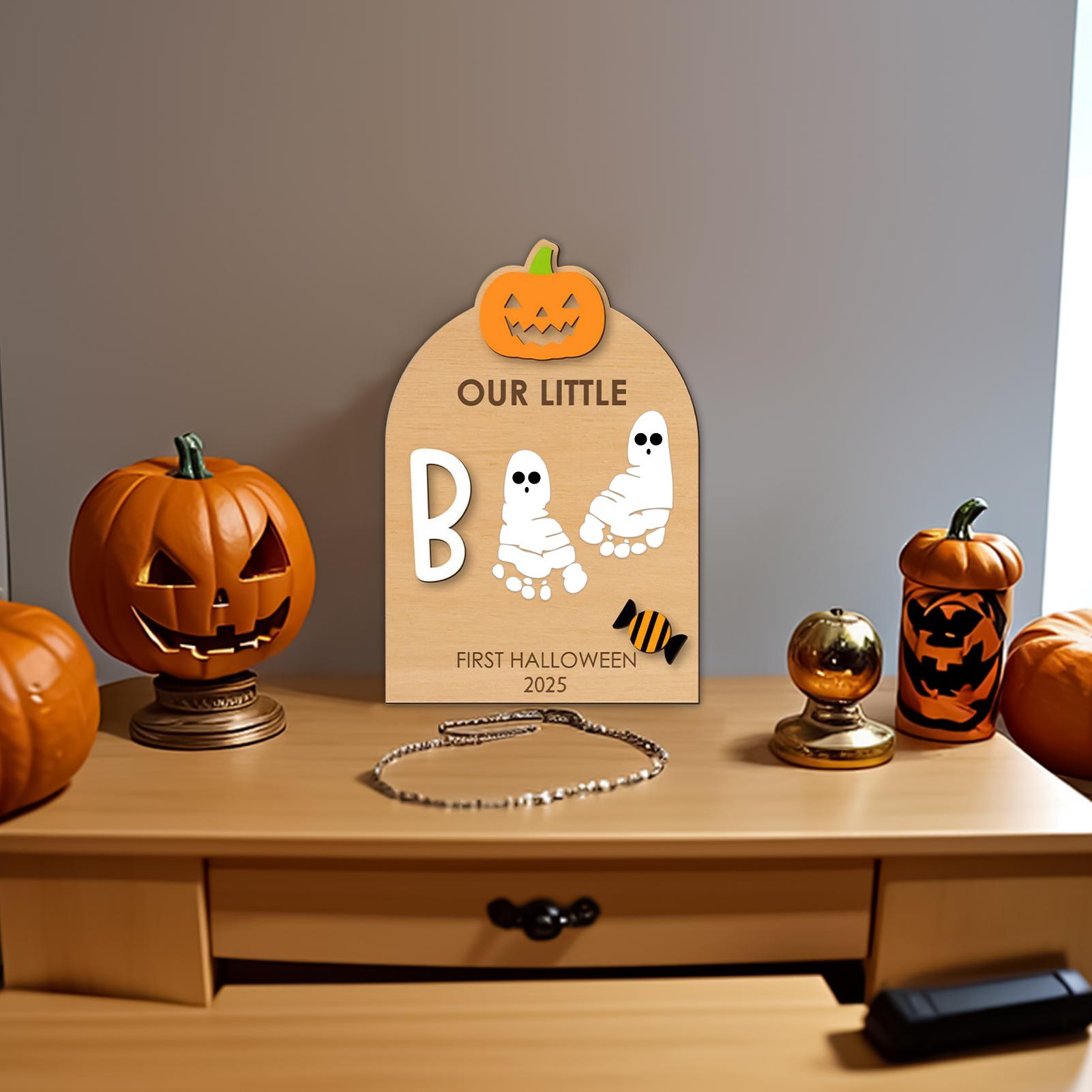 Foot Print Kit For Baby Hallow – обзор и цена Art Craft Halloween