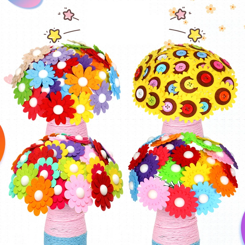 Flower Craft Kit Bouquet with  – обзор и цена Art Craft Kindergarten