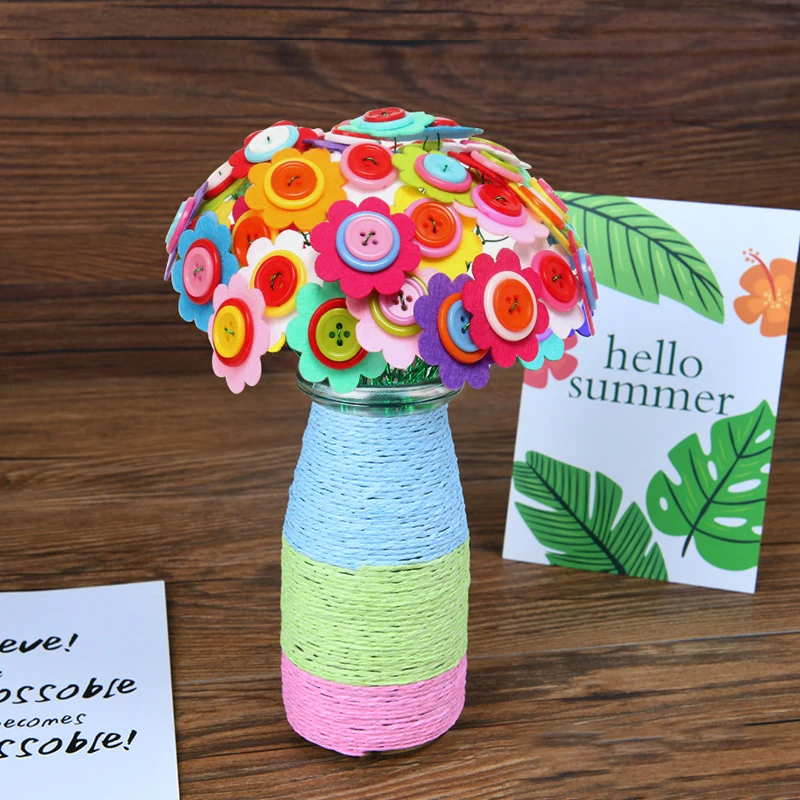 Flower Craft Kit Bouquet with  – обзор и цена Art Craft Kindergarten