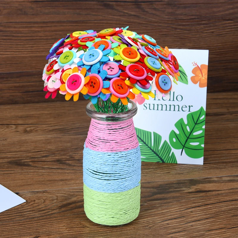 Flower Craft Kit Bouquet with  – обзор и цена Art Craft Kindergarten