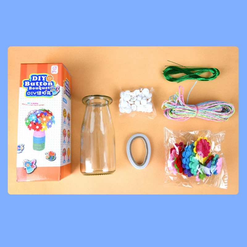 Flower Craft Kit Bouquet with  – обзор и цена Art Craft Kindergarten