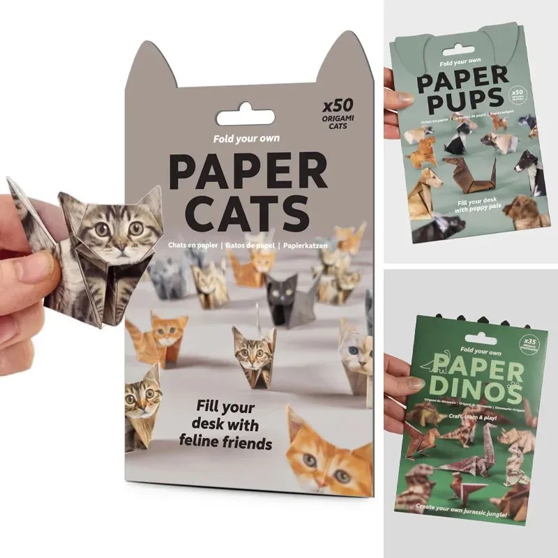 Creative DIY Paper Cats 50 She – обзор и цена Art Craft Dinosaurs