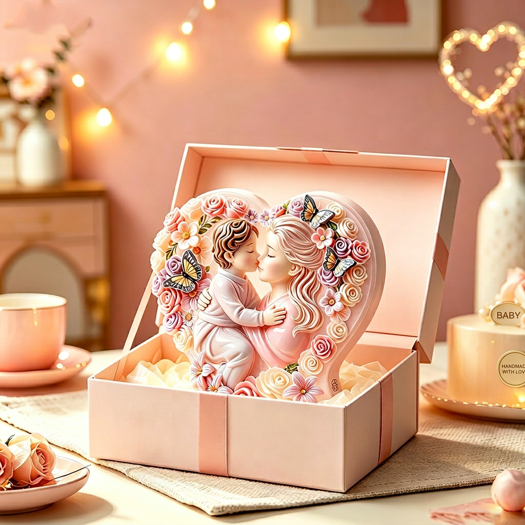 3D Mother Childs Silicone Mold – обзор и цена Art Craft Mother'S Day
