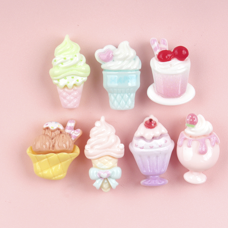 30/300Pcs Kawaii Mini Ice Crea – обзор и цена Art Craft Ice Cream