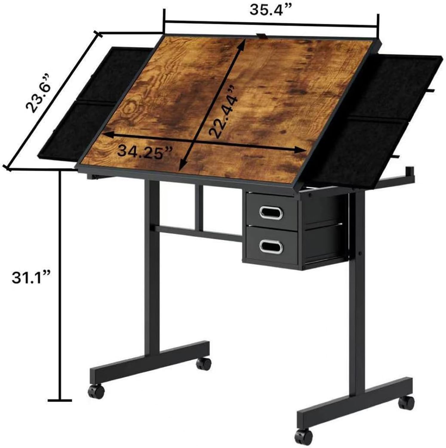 Adjustable Drafting Table with – обзор и цена Art And Craft Studio