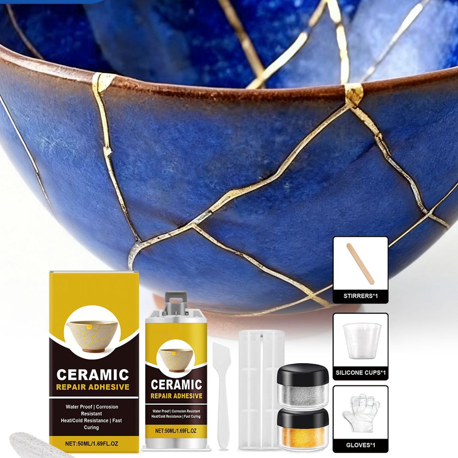 Porcelaine Repair Kit Gold Cer – обзор и цена Art Craft Workshop