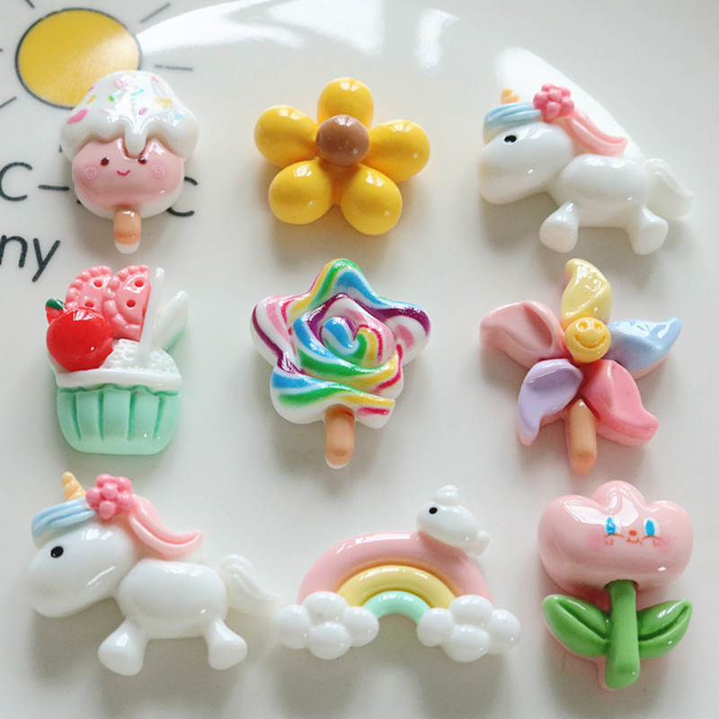 10 Pcs New Mini Cute Cartoon U – обзор и цена Art Craft Ice Cream