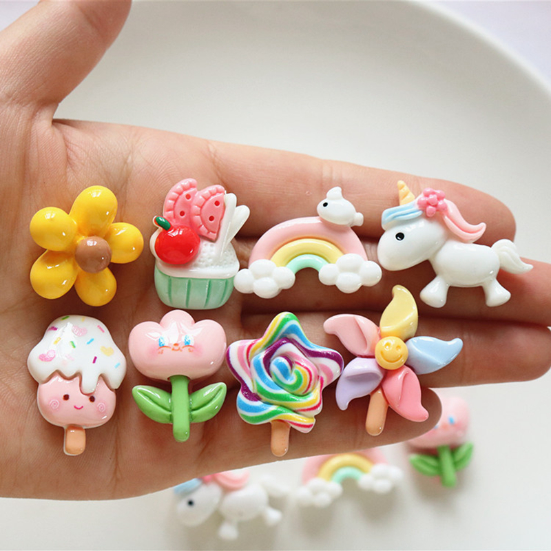 10 Pcs New Mini Cute Cartoon U – обзор и цена Art Craft Ice Cream