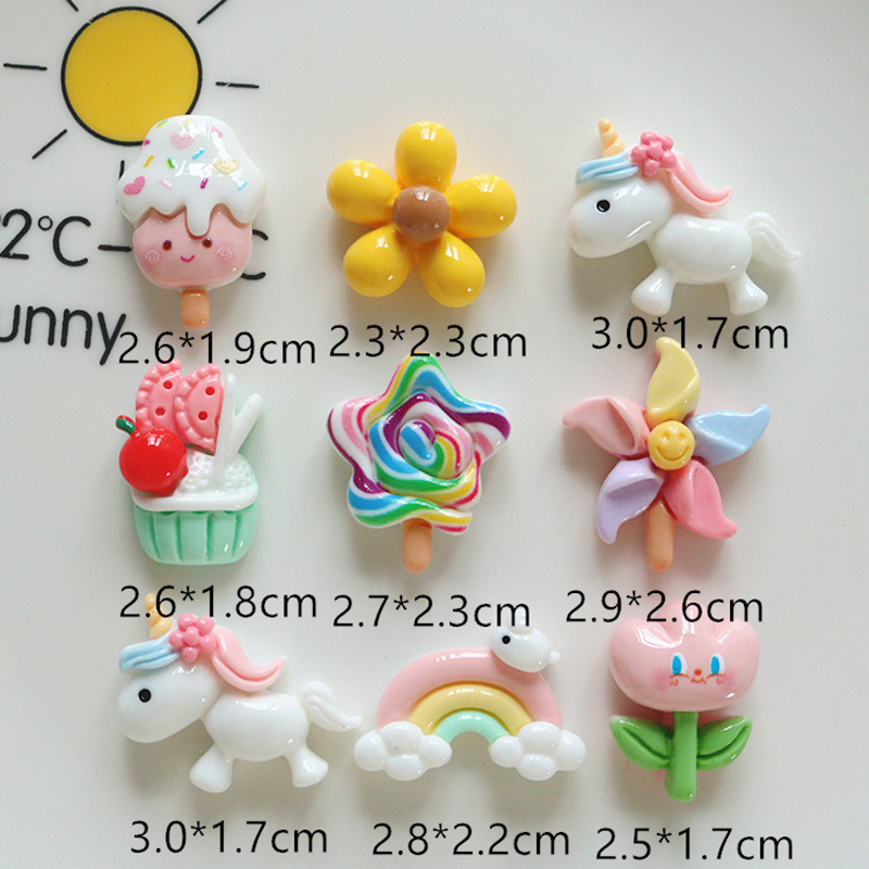 10 Pcs New Mini Cute Cartoon U – обзор и цена Art Craft Ice Cream