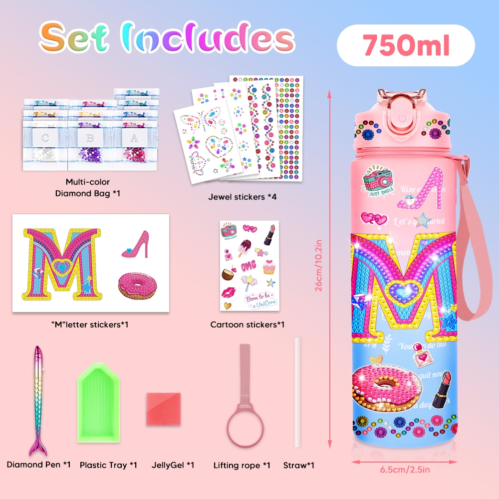 1Set Decorate Your Own Water B – обзор и цена Art Craft Cup