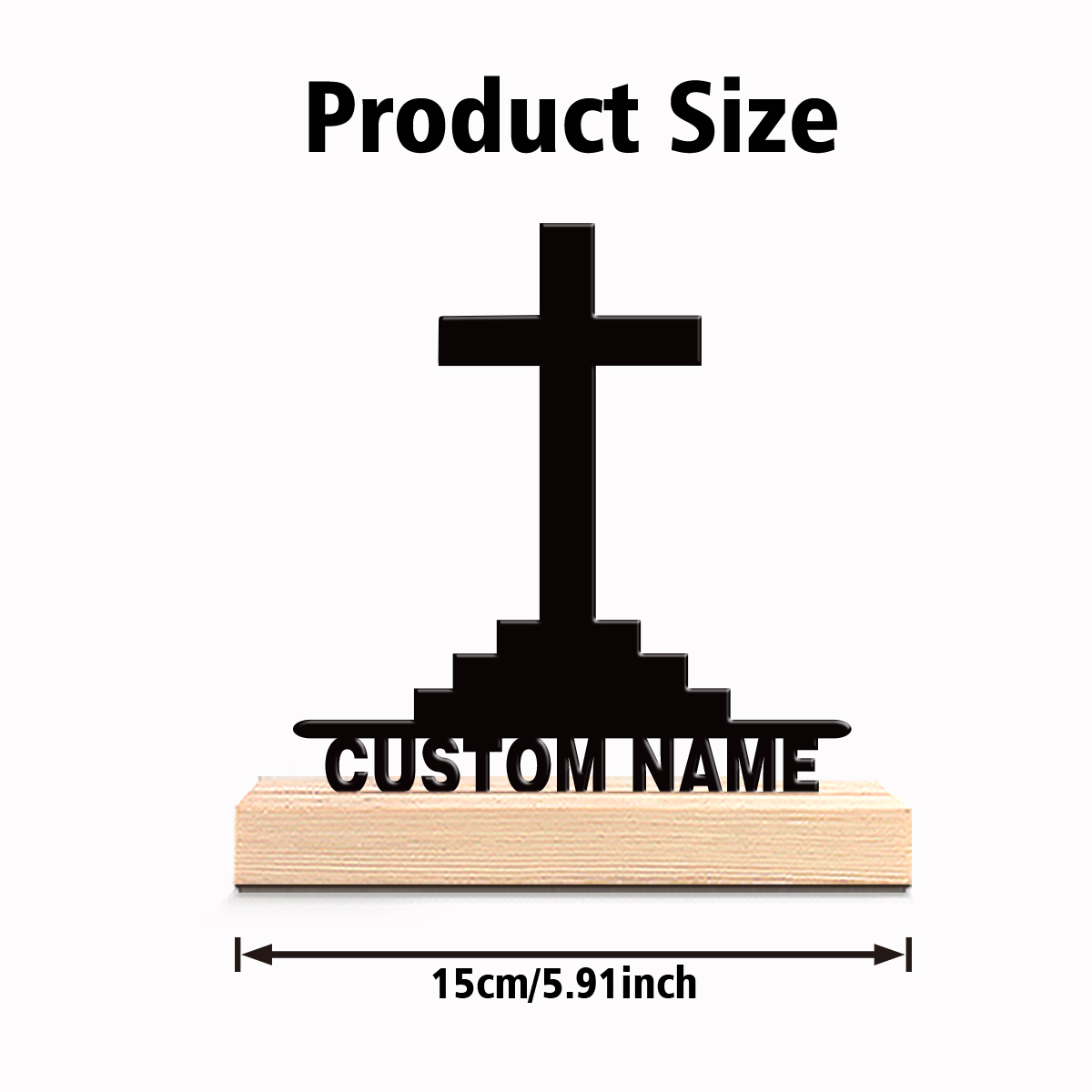 1pc Simple Holy Cross Custom T – обзор и цена Art Y Craft