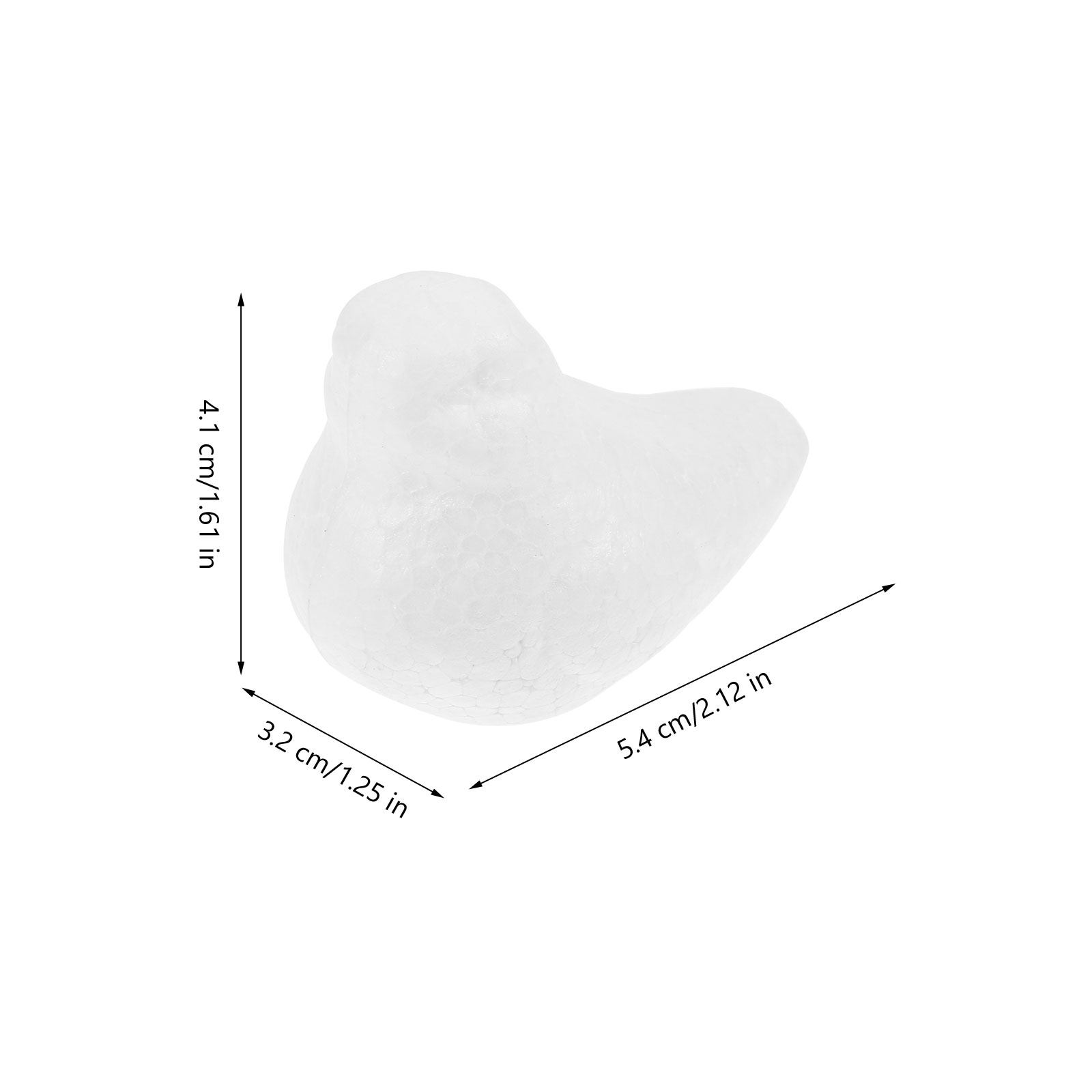 12Pcs Blank Bird Shaped Foam f – обзор и цена Art Craft Kindergarten