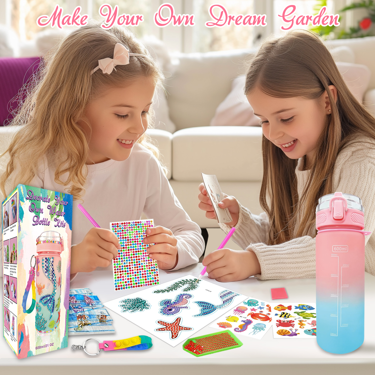 Decorate Your Own Water Bottle – обзор и цена Art And Craft Nature