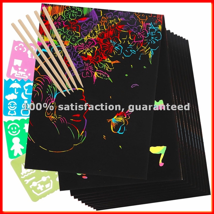 Scratch Paper Art Set, Black C – обзор и цена Art Craft And