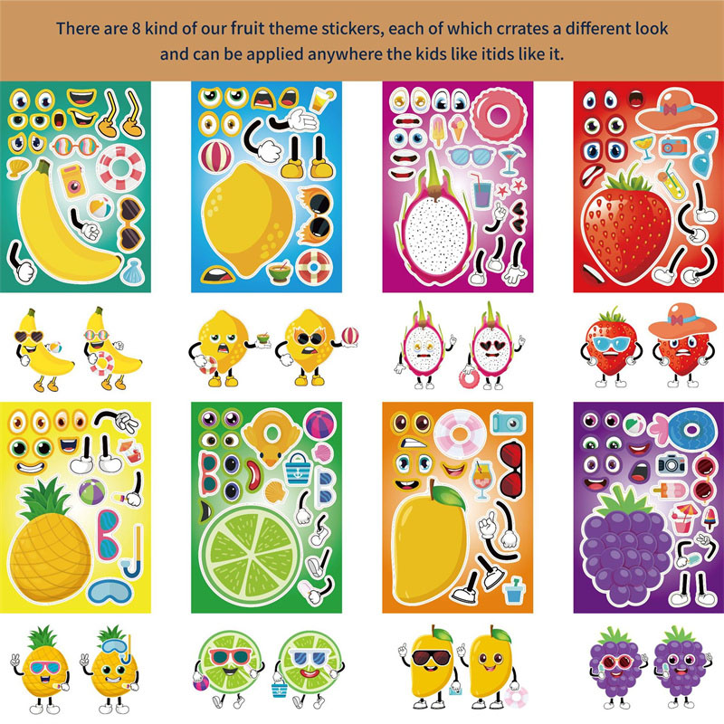 6-24sheet Make Your Own Fruit  – обзор и цена Art Craft For Toddlers