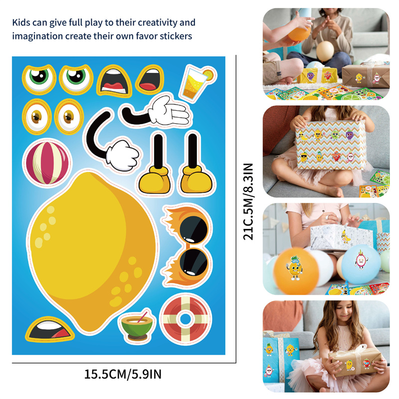 6-24sheet Make Your Own Fruit  – обзор и цена Art Craft For Toddlers