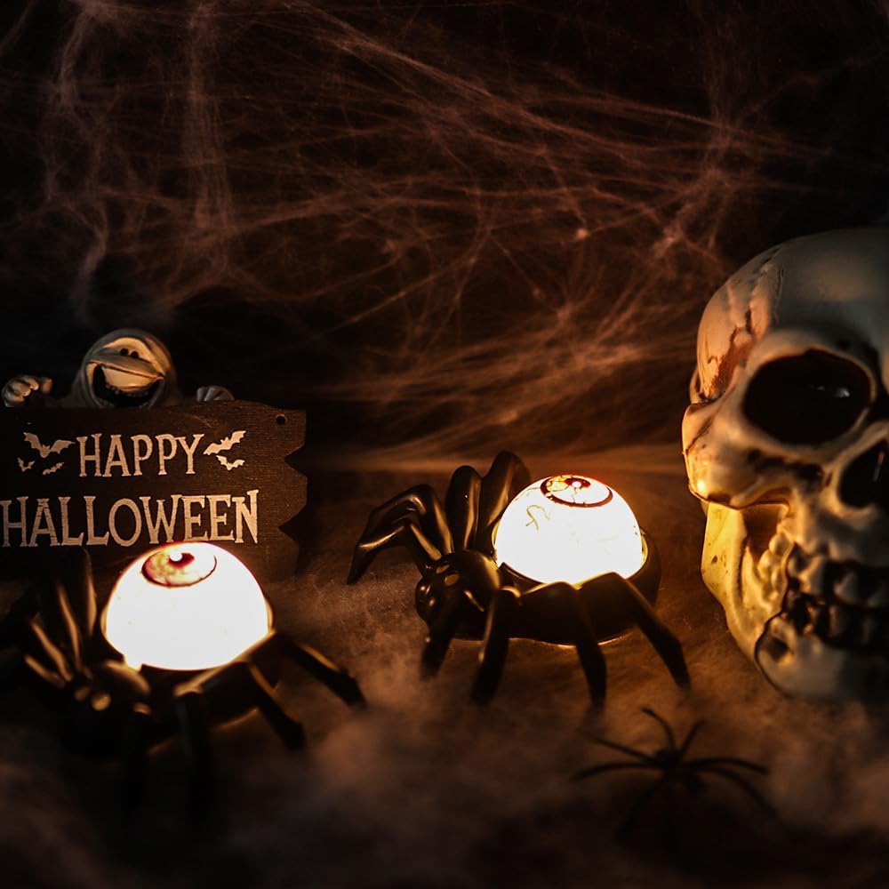 1Pcs Spider Candle Holder Shap – обзор и цена Art Craft Halloween