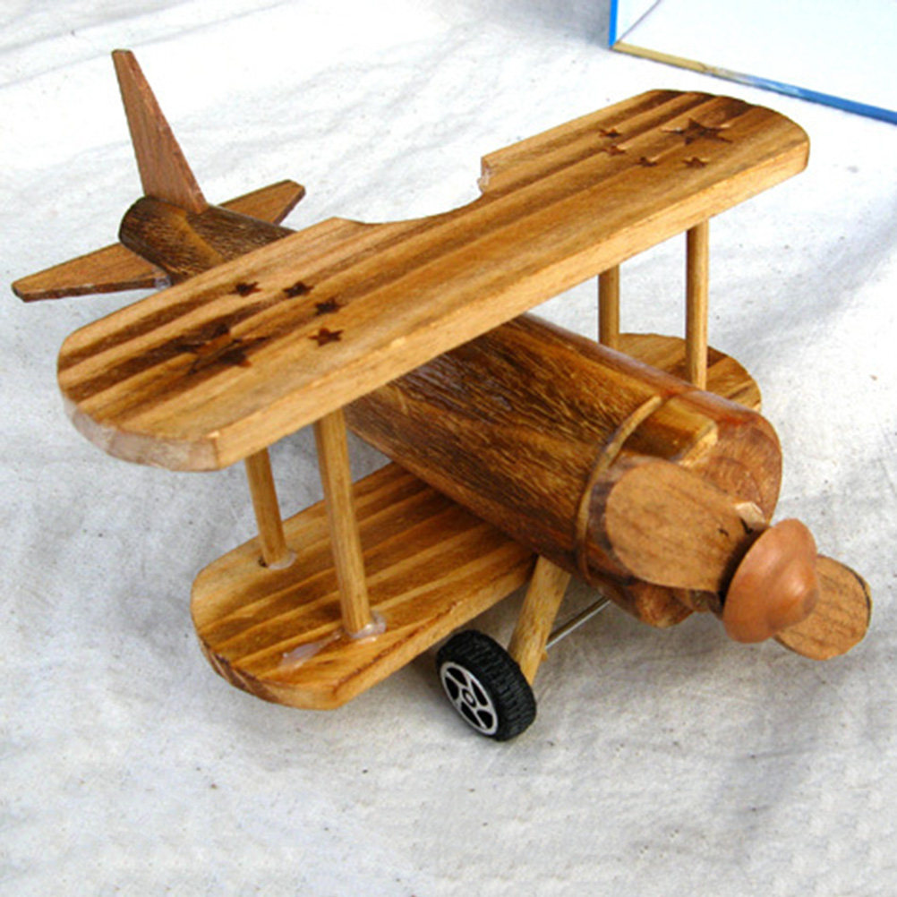 2Pcs Wooden Airplane Desktop O – обзор и цена Art And Craft Nature