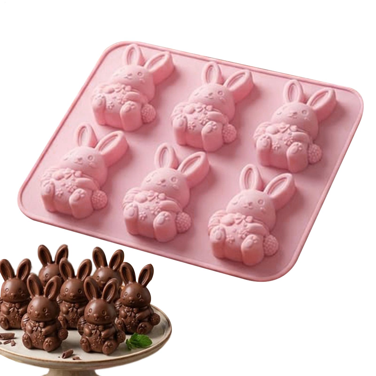Bunny Chocolate Mold 6-Cavity  – обзор и цена Art Craft Ice Cream
