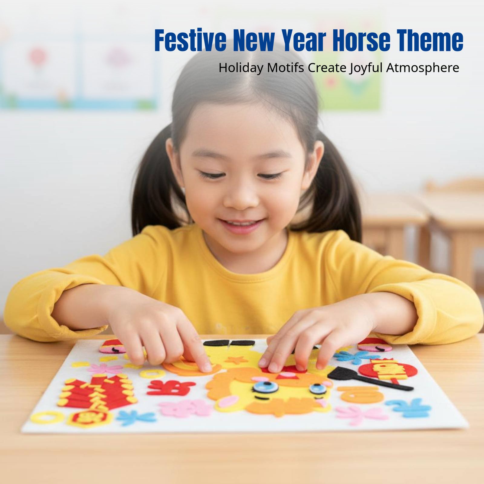 2026 New Year DIY Fabric Art S – обзор и цена Art Craft Kindergarten