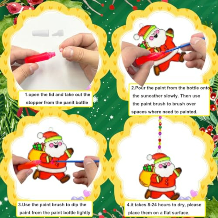 Suncatcher Kit 30 Sets Sun Cat – обзор и цена Art Craft Halloween