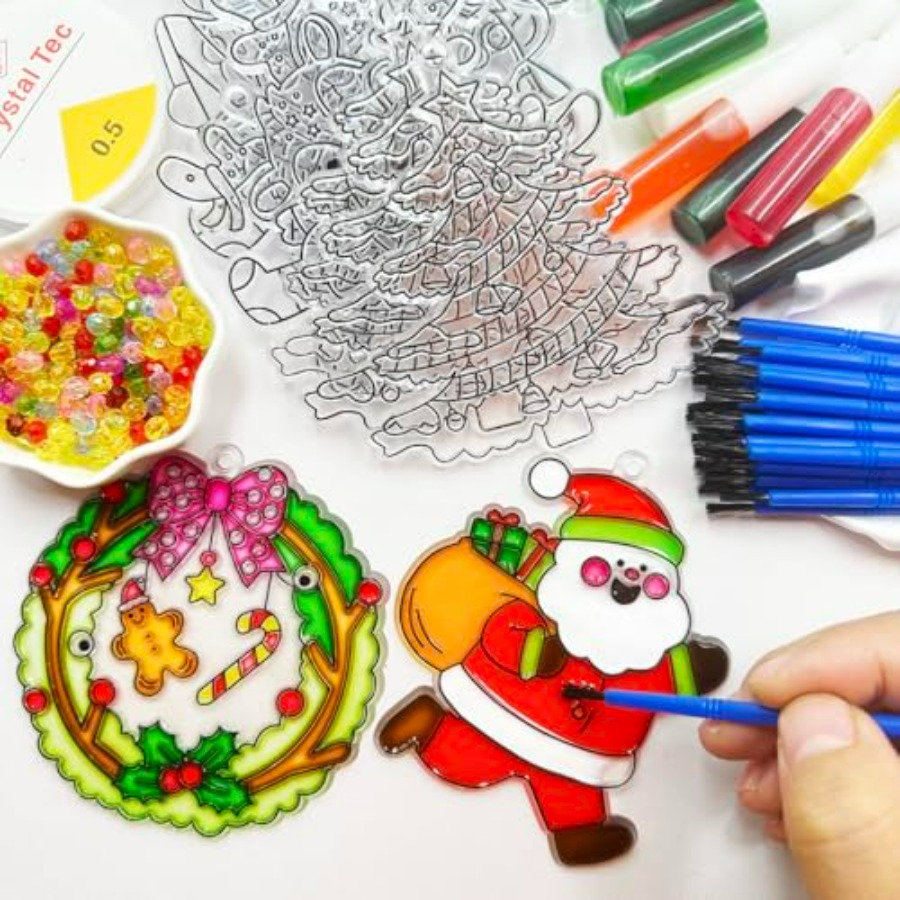 Suncatcher Kit 30 Sets Sun Cat – обзор и цена Art Craft Halloween