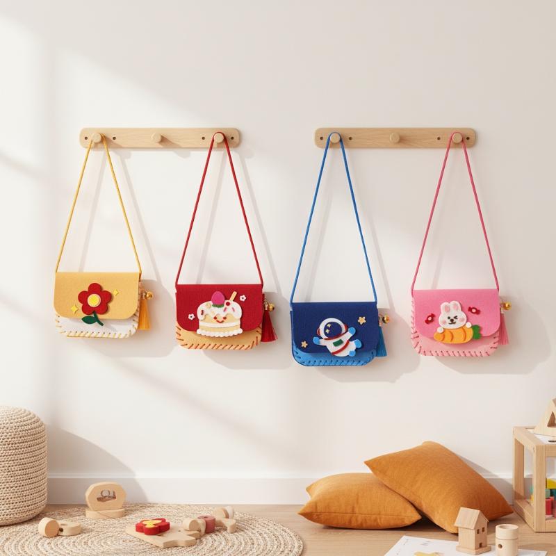 Cute Felt Felt Bag Making Kit  – обзор и цена Art Craft Kindergarten