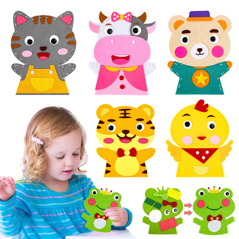 Cute Cartoon Animal Hand Puppe – обзор и цена Art And Craft Nature