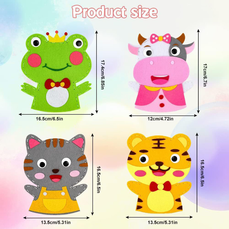 Cute Cartoon Animal Hand Puppe – обзор и цена Art And Craft Nature