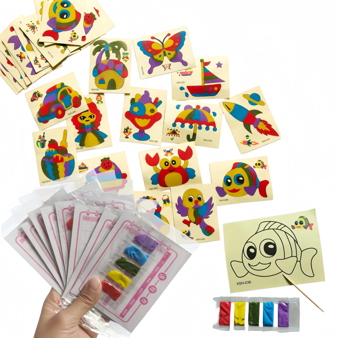 DIY Sand Art Kit Set - Multipl – обзор и цена Art Craft Halloween