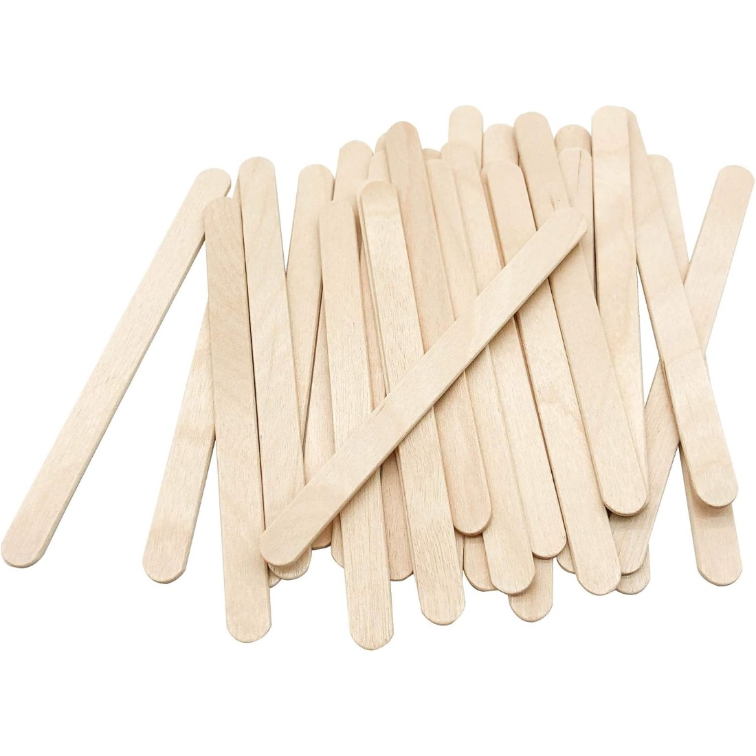 200Pcs  Natural Birch Wood Cra – обзор и цена Art Craft Ice Cream